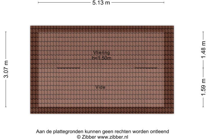 Plattegrond – de Flier 3515, Wijchen