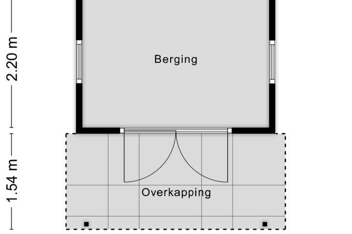 Plattegrond – de Flier 3515, Wijchen