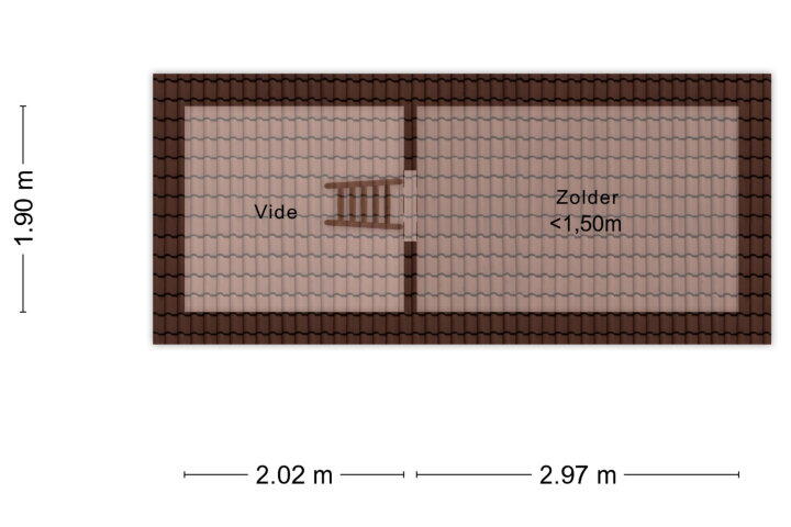 Plattegrond – de Geer 1118, Wijchen