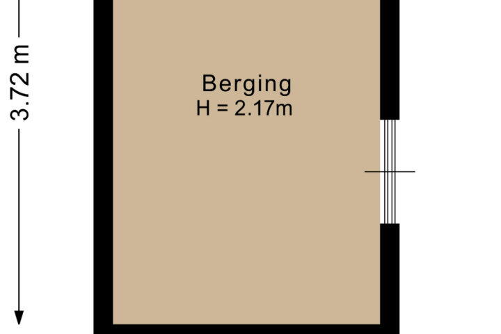 Plattegrond – de Gildekamp 3001, Nijmegen