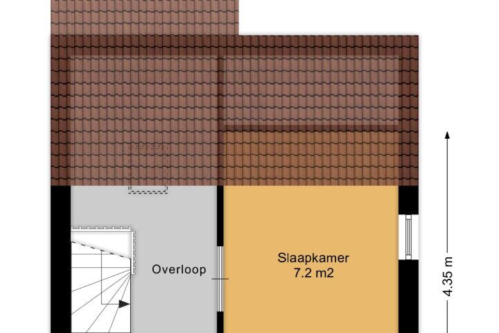 Plattegrond – De Groenling 64, Vriezenveen