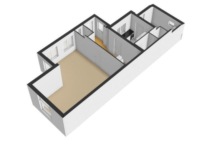 Plattegrond – De Haspel 9, Arnhem