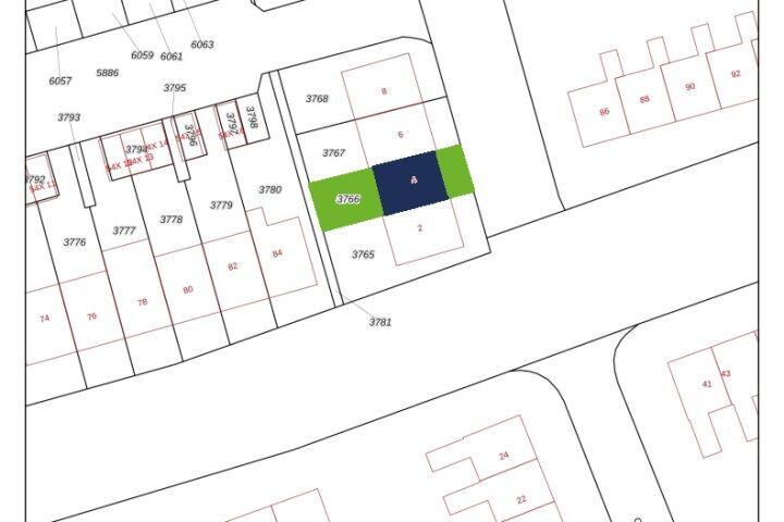 Plattegrond – de Hazelaar 4, Roden