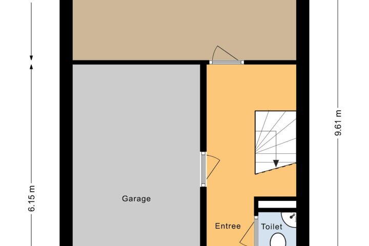 Plattegrond – De Held 47, Groningen