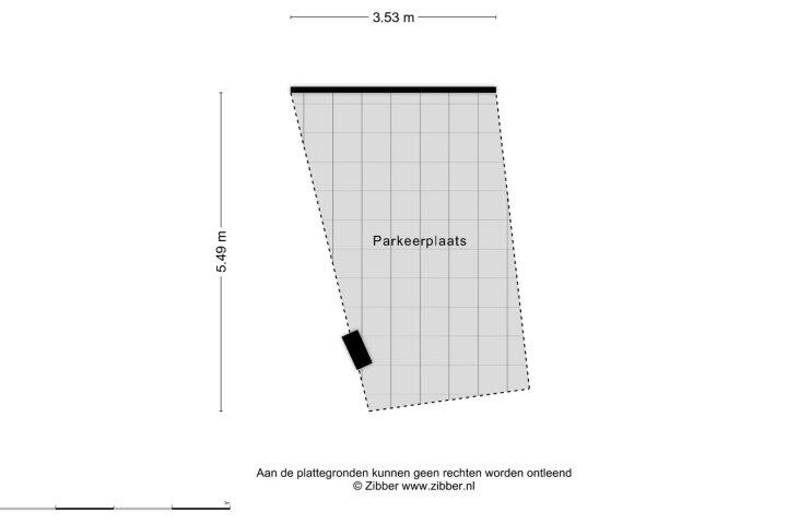 Plattegrond – De Heze 27, Breda