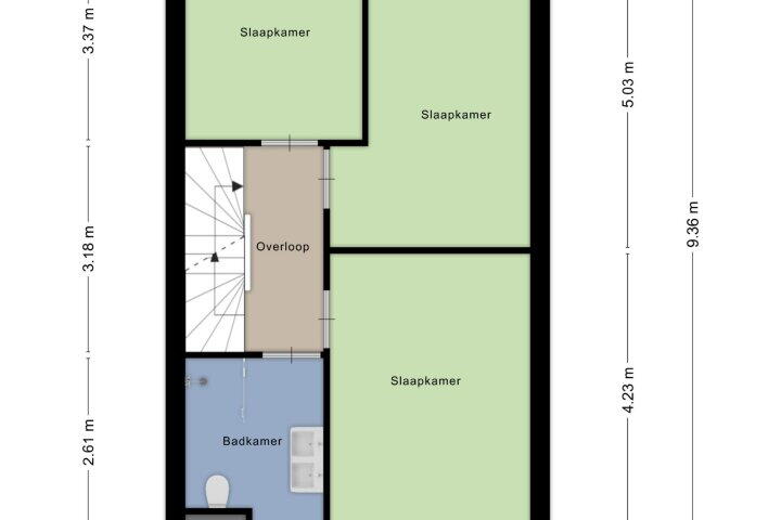 Plattegrond – De Hoop 17, Zeewolde