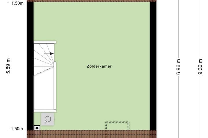 Plattegrond – De Hoop 17, Zeewolde