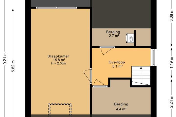 Plattegrond – de Hop 20, Roden