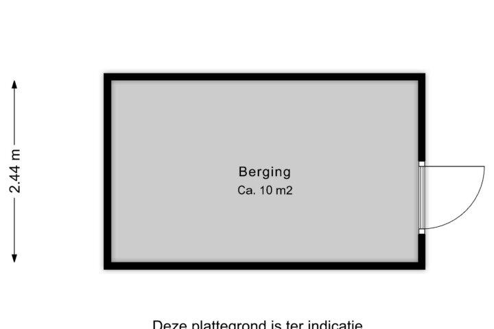 Plattegrond – De Hultinge 7, Beilen