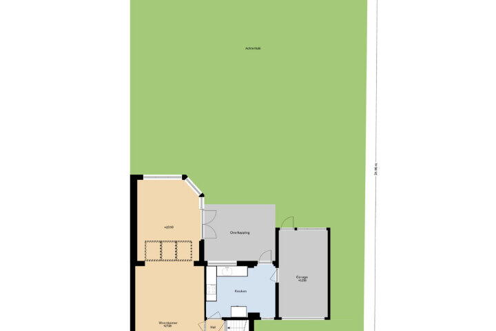 Plattegrond – Deken Kallenstraat 3, Landgraaf