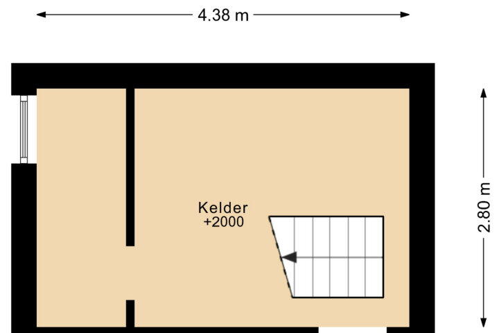Plattegrond – Deken Kallenstraat 3, Landgraaf