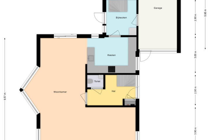 Plattegrond – De Koffe 6, IJlst