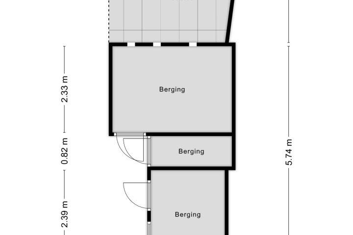 Plattegrond – De Koningshof 14, Swifterbant