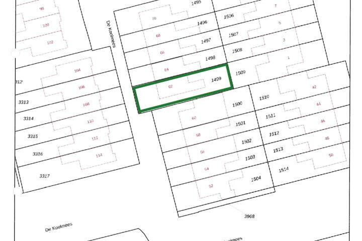 Plattegrond – De Koolmees 62, Vriezenveen