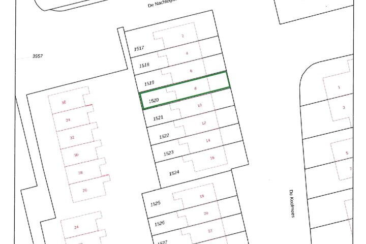 Plattegrond – De Koolmees 8, Vriezenveen