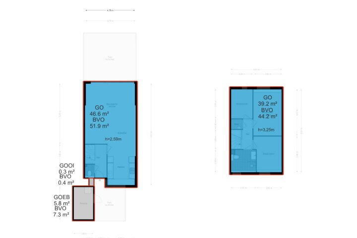 Plattegrond – De Koopman 44, Zaandam
