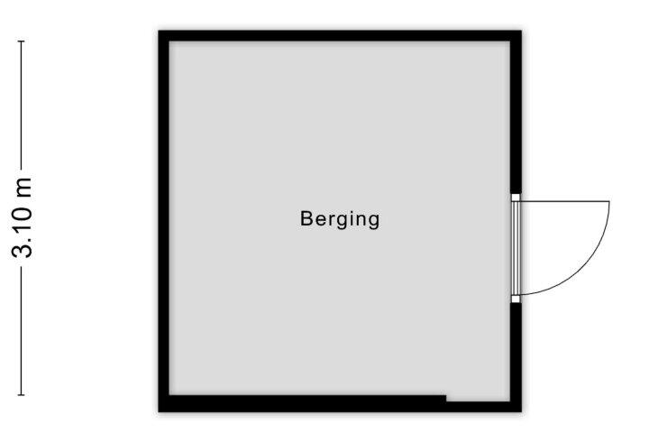 Plattegrond – de Lingert 5612, Wijchen