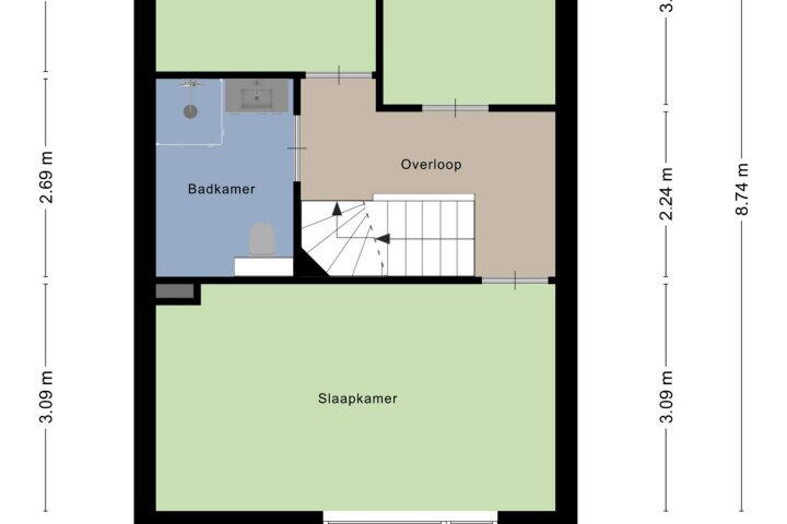 Plattegrond – de Lingert 5710, Wijchen