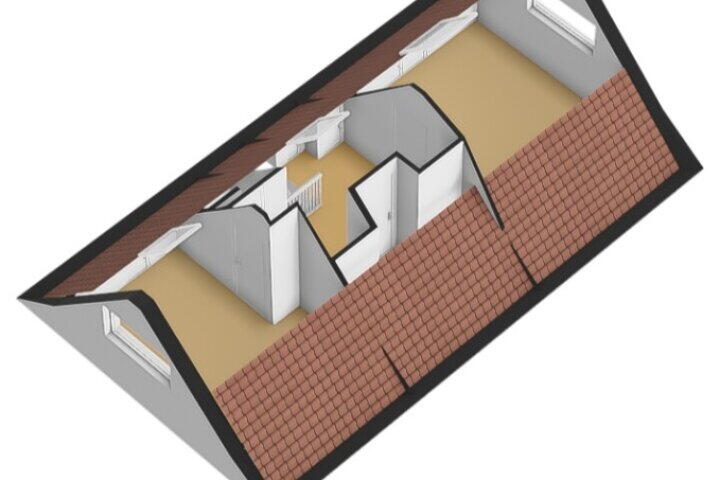 Plattegrond – Delmer 16, Vledder