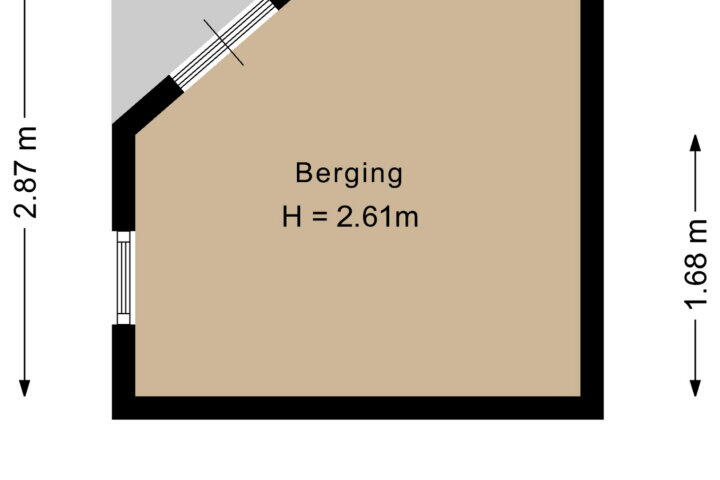 Plattegrond – Delmer 16, Vledder