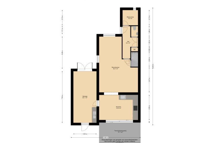 Plattegrond – De Lom de Berghlaan 20, Lottum