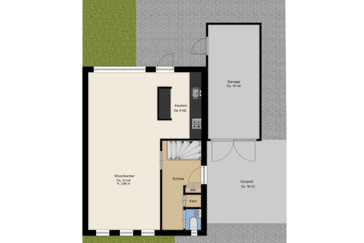 Plattegrond – De Made 3, Beilen