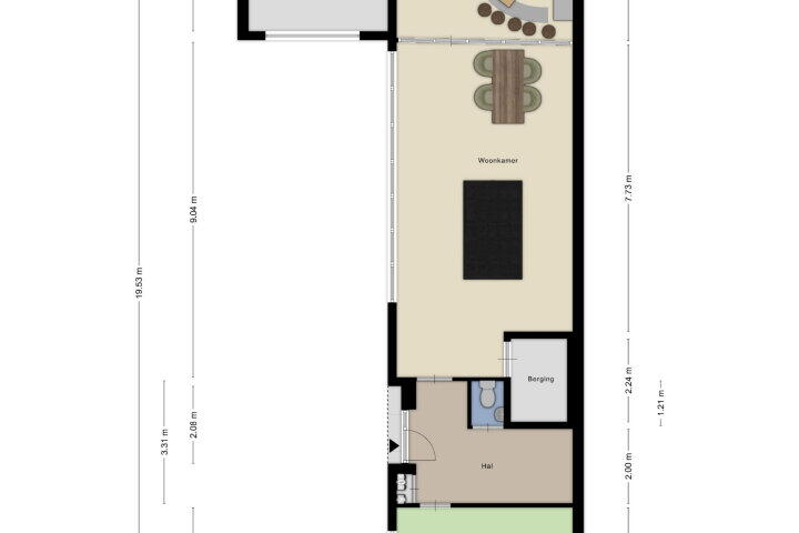 Plan – De Meeten 61, Roosendaal