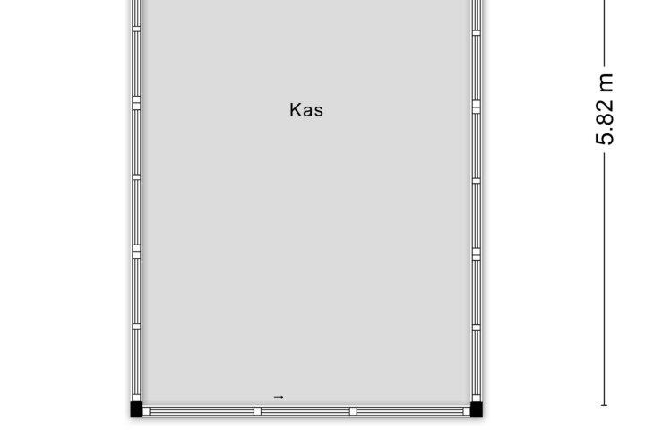 Plan – De Meeten 61, Roosendaal