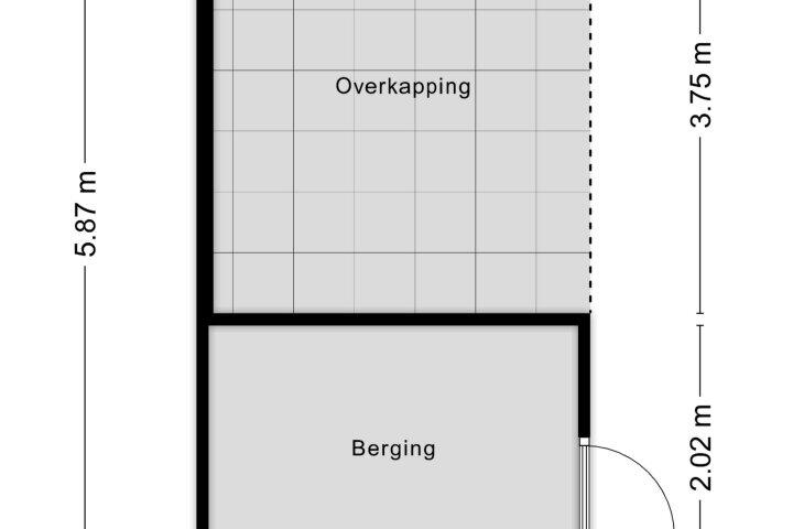 Plattegrond – de Meren 1314, Wijchen
