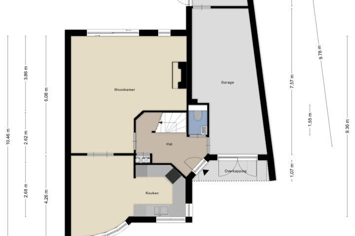 Plattegrond – de Meren 1620, Wijchen