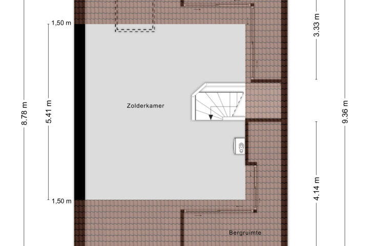 Plattegrond – de Meren 1620, Wijchen
