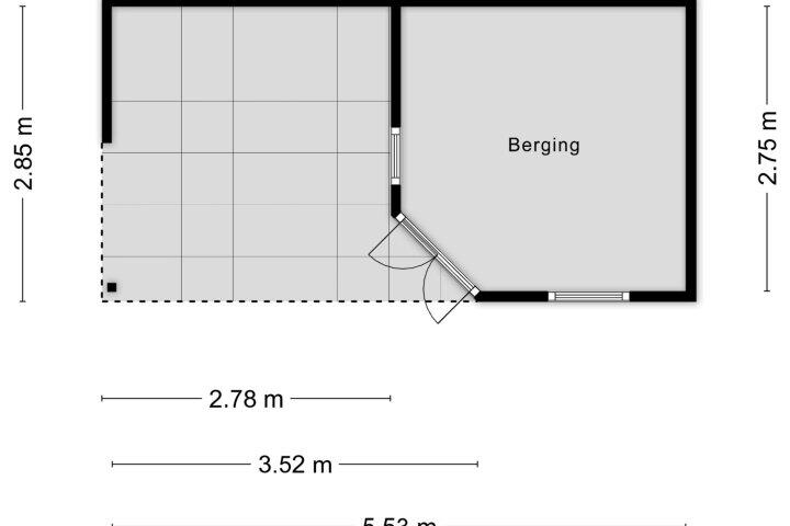 Plattegrond – de Meren 1620, Wijchen