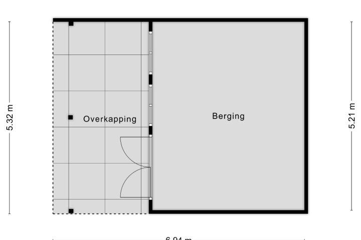Plattegrond – den Bond 12, Niftrik