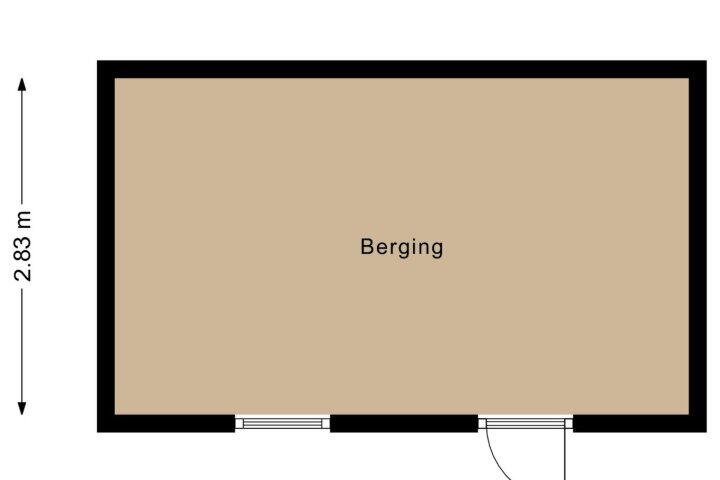 Plattegrond – den Dam 2, Roden