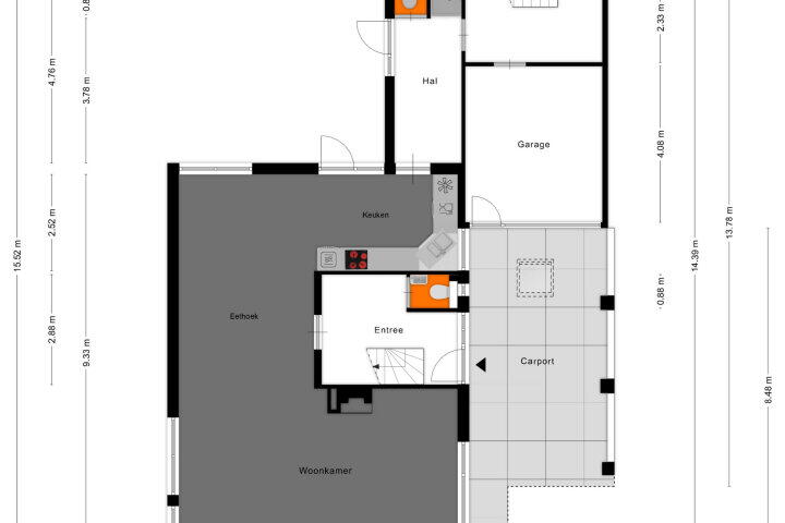 Plattegrond – den Ekker 5, Reusel
