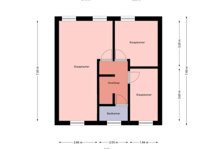 Plattegrond – Den Haagstraat 48, Heerlen