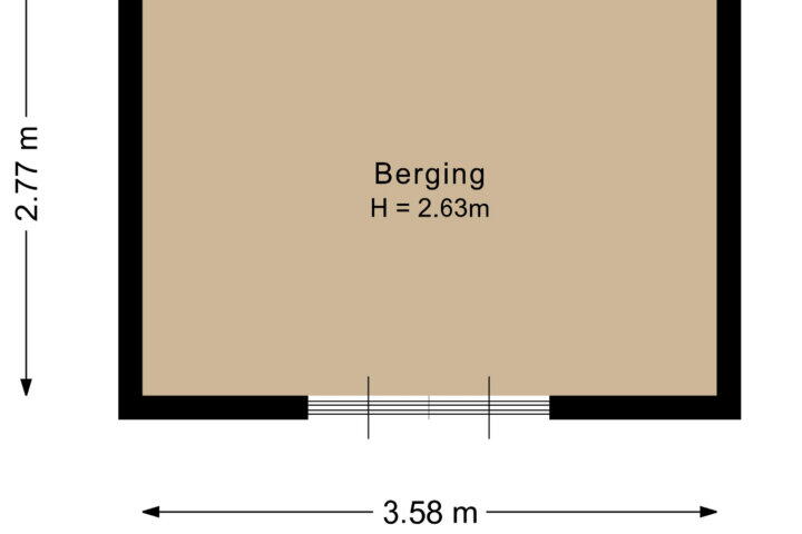 Plattegrond – Dennenlaan 44, Havelte