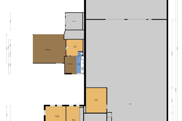 Plattegrond – De Noesten 10, Westerbork