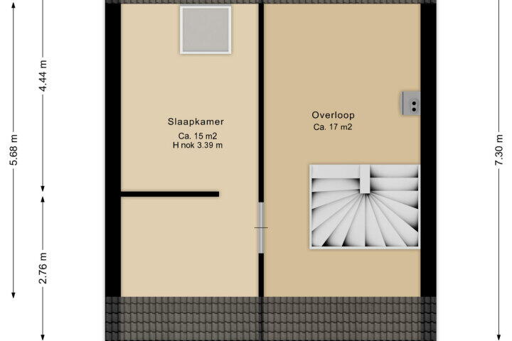 Plattegrond – De Oplegger 29, Hollandscheveld
