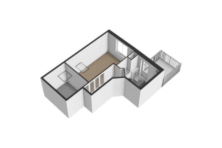 Plattegrond – Derde Helmersstraat 3 3, Amsterdam