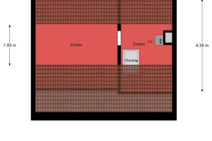 Plattegrond – De Regeakker 8, Meijel