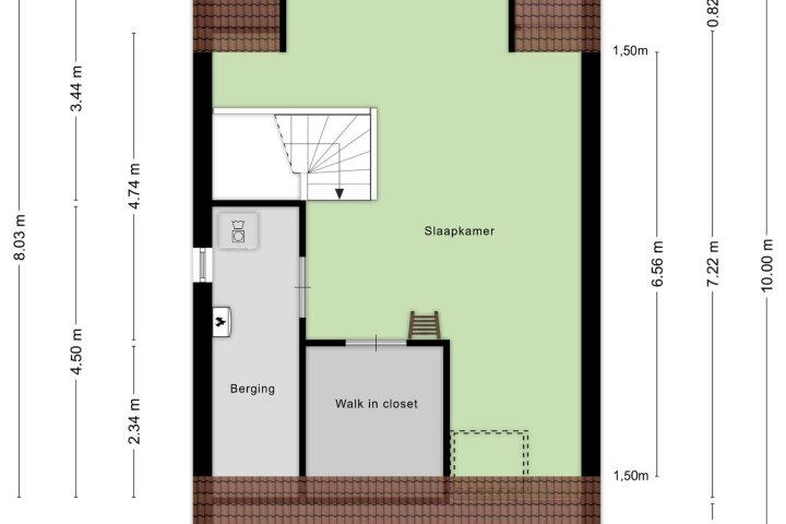Plattegrond – Dericks en Geldens 31, Druten