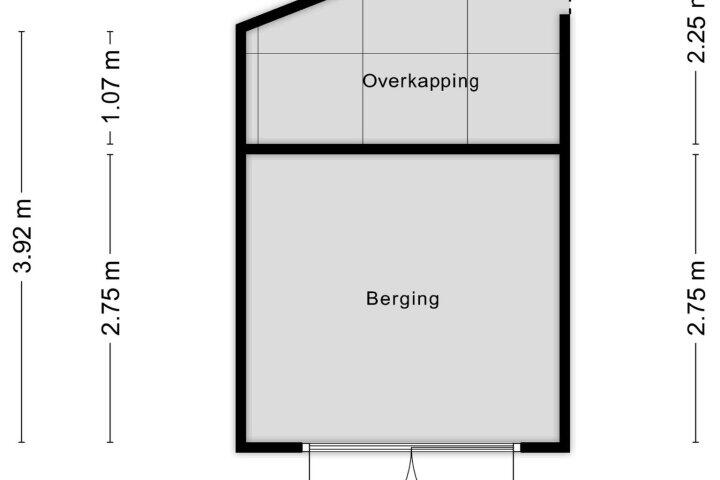 Plattegrond – Dericks en Geldens 31, Druten