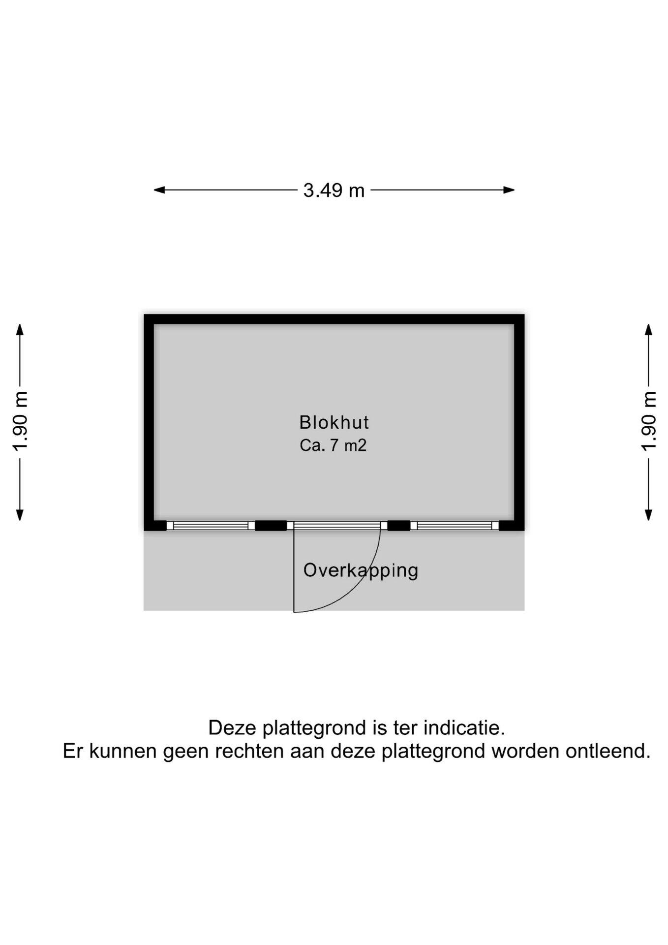 Plattegrond 4 - De Ronge 40, Beilen