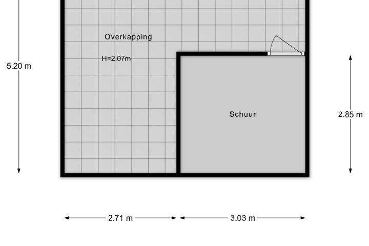Plattegrond – De Savornin Lohmanstraat 22, Veenendaal