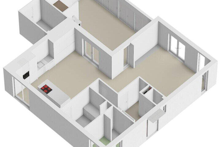 Plattegrond – De Schelp 17, Zeewolde