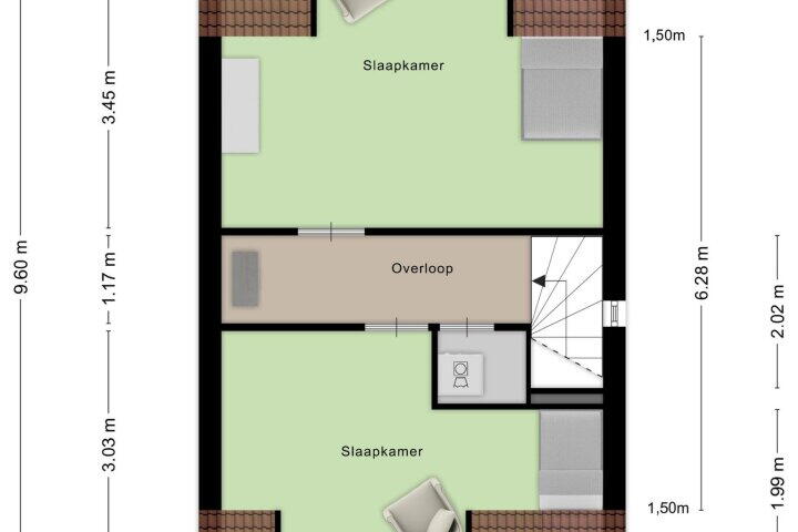 Plattegrond – De Schouw 2, Oud Gastel
