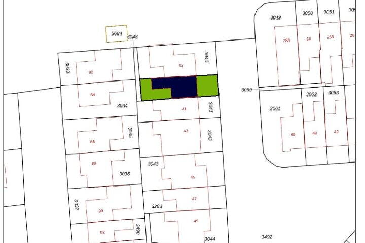Plan – De Sluis 39, Leek