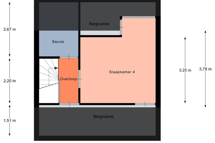 Plan – De Sluis 39, Leek