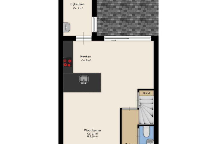 Plan – De Snikke 10, Hoogeveen
